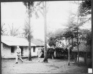 Chief's compound in Machame, Tanzania, ca. 1913-1938