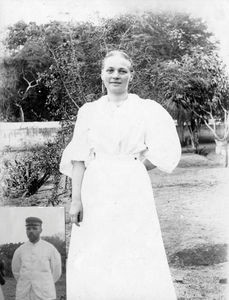 Missionary Agathe Berg. Tiruvannamalai 1891-1902. Madras 1902-1930