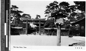 Meiji Jingu shrine, Tokyo, Japan, ca. 1920-1940