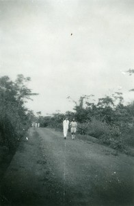 Leper-house, in Oyem, Gabon