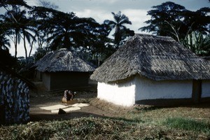 Houses and yard, Bankim, Adamaoua, Cameroon, 1953-1968