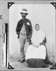 Old couple, Genadendal, South Africa