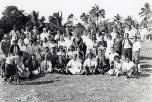 Assembly of the Pacific conference of Churches in Chepenehe, 1966 : Group portrait of delegates