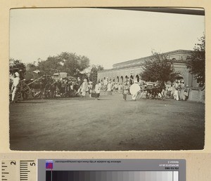 Railway Station, Sialkot, Pakistan, ca.1890