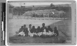 Sewing girls, East Africa