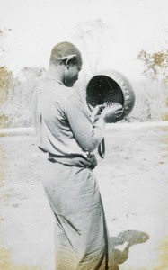 Man with Mbira, Malawi, ca. 1914-1918