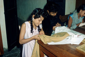 Girls' Club in Aden 1966