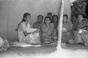 Bangladesh Lutheran Church/BLC, October 1991. Bishop Julius Paul from ELCM, Malaysia visiting B