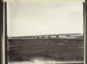 Eisenbahnbrücke Mangalore Juli 1907