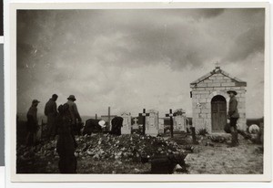 Grave of Heinz Rhode, Debre Birhan, Ethiopia, ca.1938