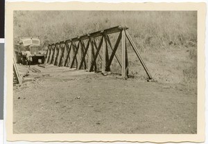 The bridge over the Birbir near Yubdo built by Prasso, Ethiopia, 1952