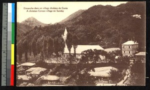 Village church, Korea, ca.1920-1940