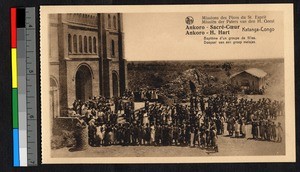 Group baptism, Ankoro, Congo, ca.1920-1940