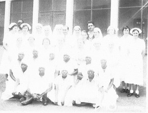 Medical personnel from Elim Hospital, Elim, Limpopo, South Africa, 14 May 1938