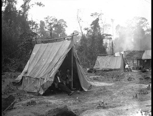 Tent in the forest