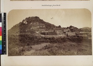 View of Ambohimanga du Sud, Fianarantsoa, Madagascar, ca. 1865-1885