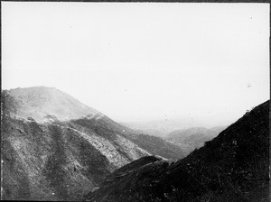 Nanga canyon near its exit, Tanzania, ca.1901-1910