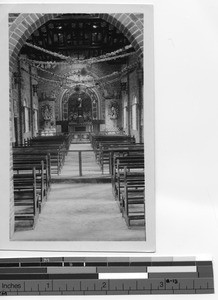 Chapel at Dawan in Kwangsi, China, 1935