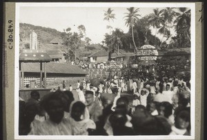 Scene from the Kadri temple festival 1928