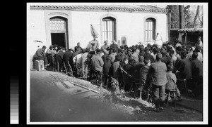 Country preaching trip, School of Religion, Yenching University, Beijing, China, ca.1931