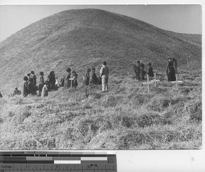 All Souls Day at Fushun, China, 1939