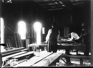 Joinery, Ricatla, Mozambique, ca. 1924