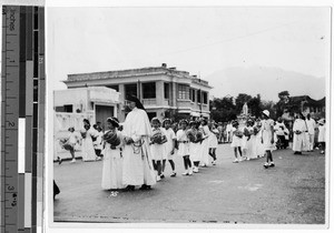 Procession, Hong Kong, China, ca. 1939