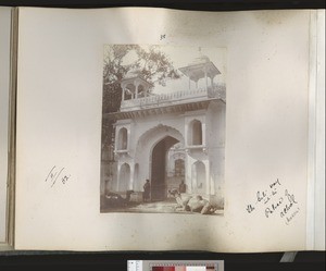 Gateway to Palace Achrol, Jaipur, India, ca.1900