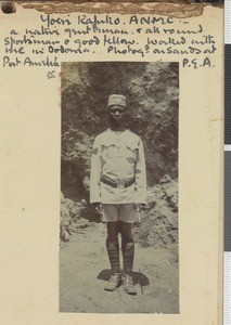 Yoeri Kapiko, Pemba, Mozambique, 1918