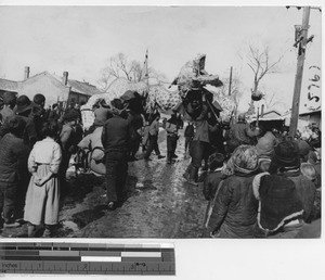 Dragon Dance at Fushun, China, 1940