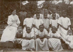 Mission school, in Gabon