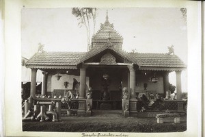 Tile-work products at the Industrial Exhibition in Mysore