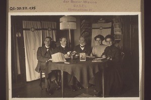 Language course with Rev. Gussmann in Pforzheim, autumn 1912