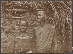 Young Maasai couple, Tanzania