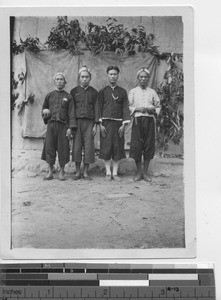Yau men in China, 1928