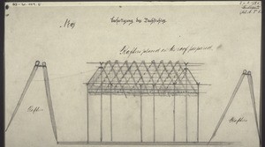 Preparing the frame for the roof