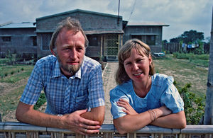 Deacon Tove Viftrup and Deacon/Nurse Iver Viftrup were sent by DSM to Bangladesh, 1972-84. The