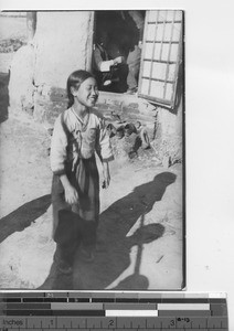 A Korean girl at Fushun, China, 1946