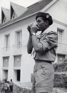 Boy scout of Antananarivo, in Madagascar