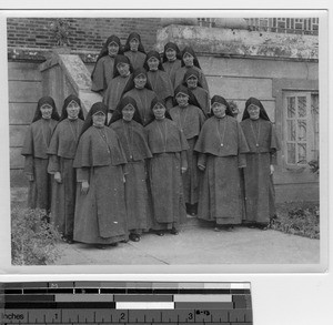 Maryknoll Sisters at Superior's Meeting at Jiangmen, China, 1948