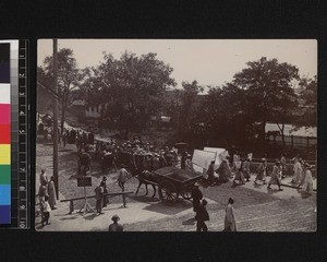 Funeral procession, China, ca. 1910