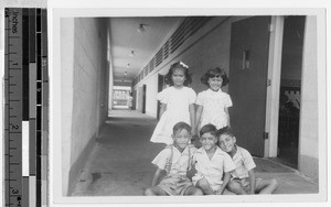 St. Augustine's School students, Waikiki, Honolulu, Hawaii, June 1947