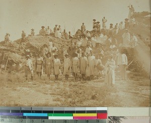 Malagasy men on an excursion, Madagascar