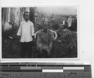 The young and old victims of leprosy at Jiangmen, China, 1934