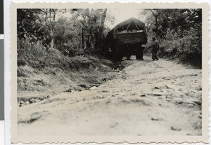 On the road, Ethiopia, 1952