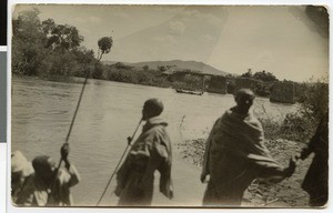 Didesa bridge between Bedele and Jima, Ethiopia, 1929