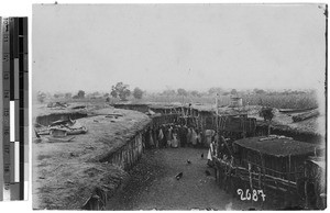 Tembe inside their village, Unyamwezi, Tanzania