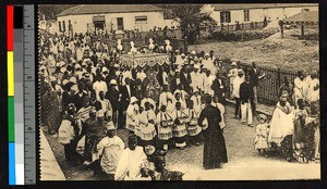 Religious procession in Dakar, Senegal, ca.1920-1940