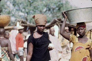 Women at the market, Maroua, Far North Region, Cameroon, 1953-1968