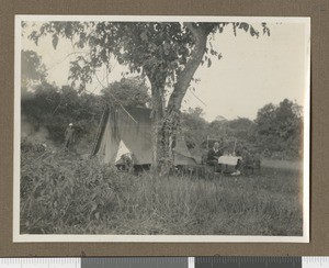 Camping, Chogoria, Kenya, ca.1926